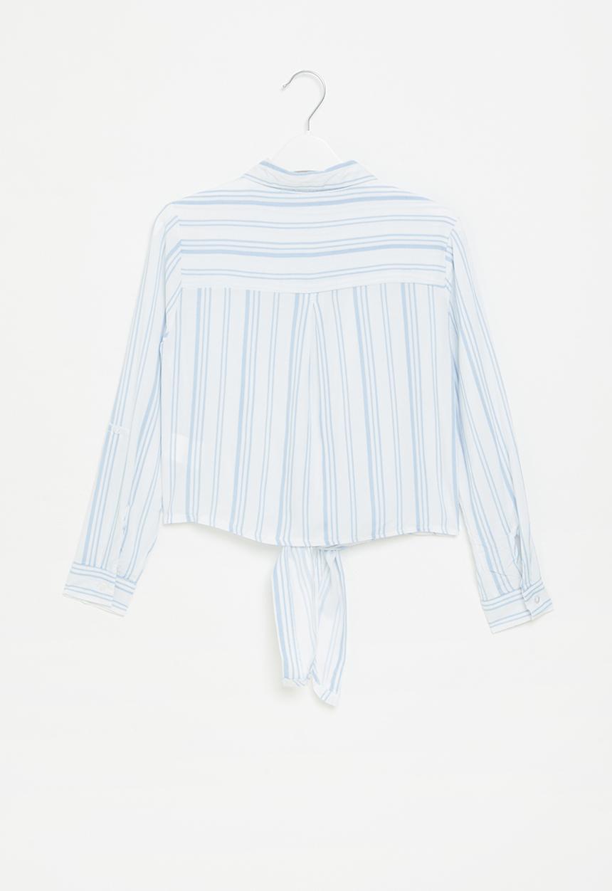 HAILYS - Ls v bl coraly - blue stripe