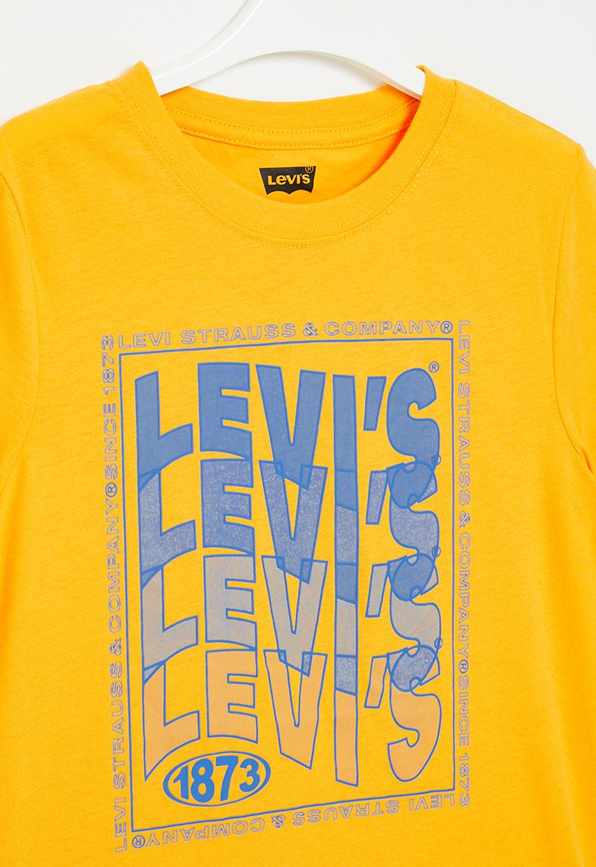 Levi’s® - Lvb wavy logo tee shirt - citrus