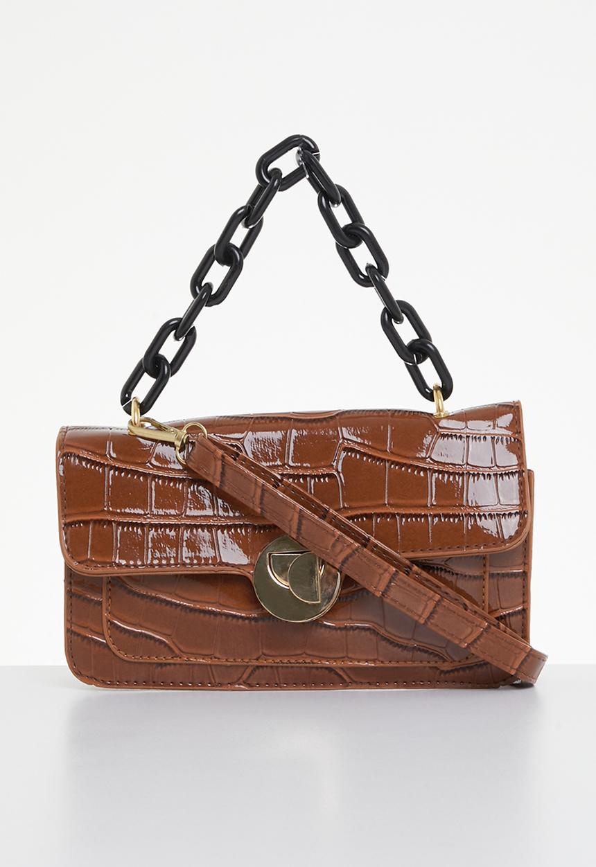 Superbalist - Kendall clutch bag - brown