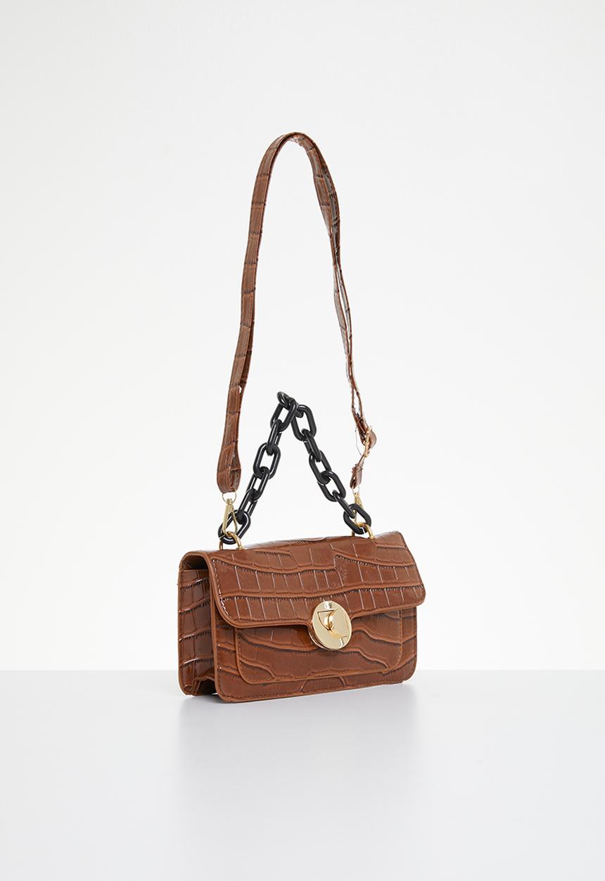 Superbalist - Kendall clutch bag - brown