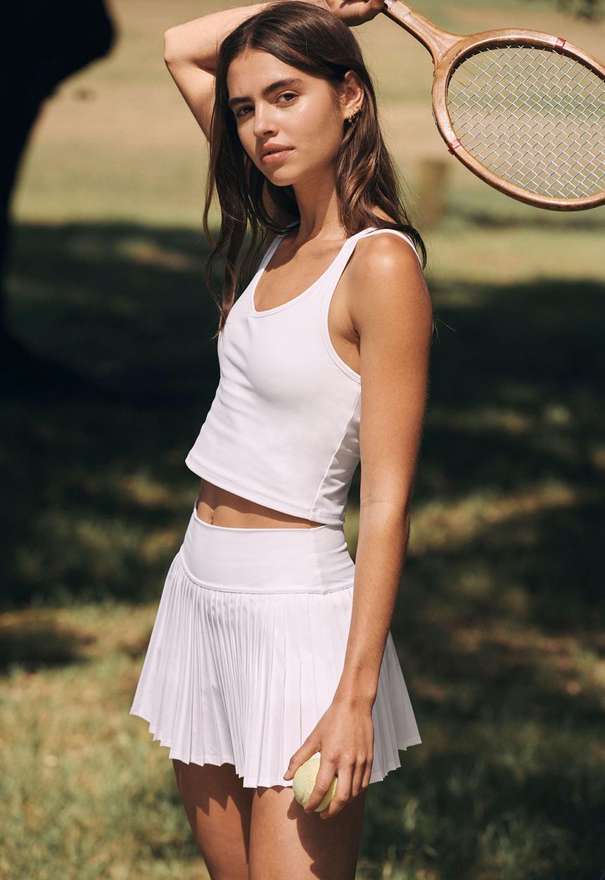 Cotton On - Ultimate longline vestlette - white