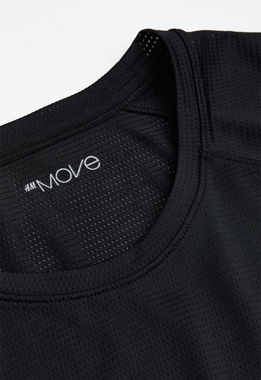 H&M - Running top in drymove™ - black