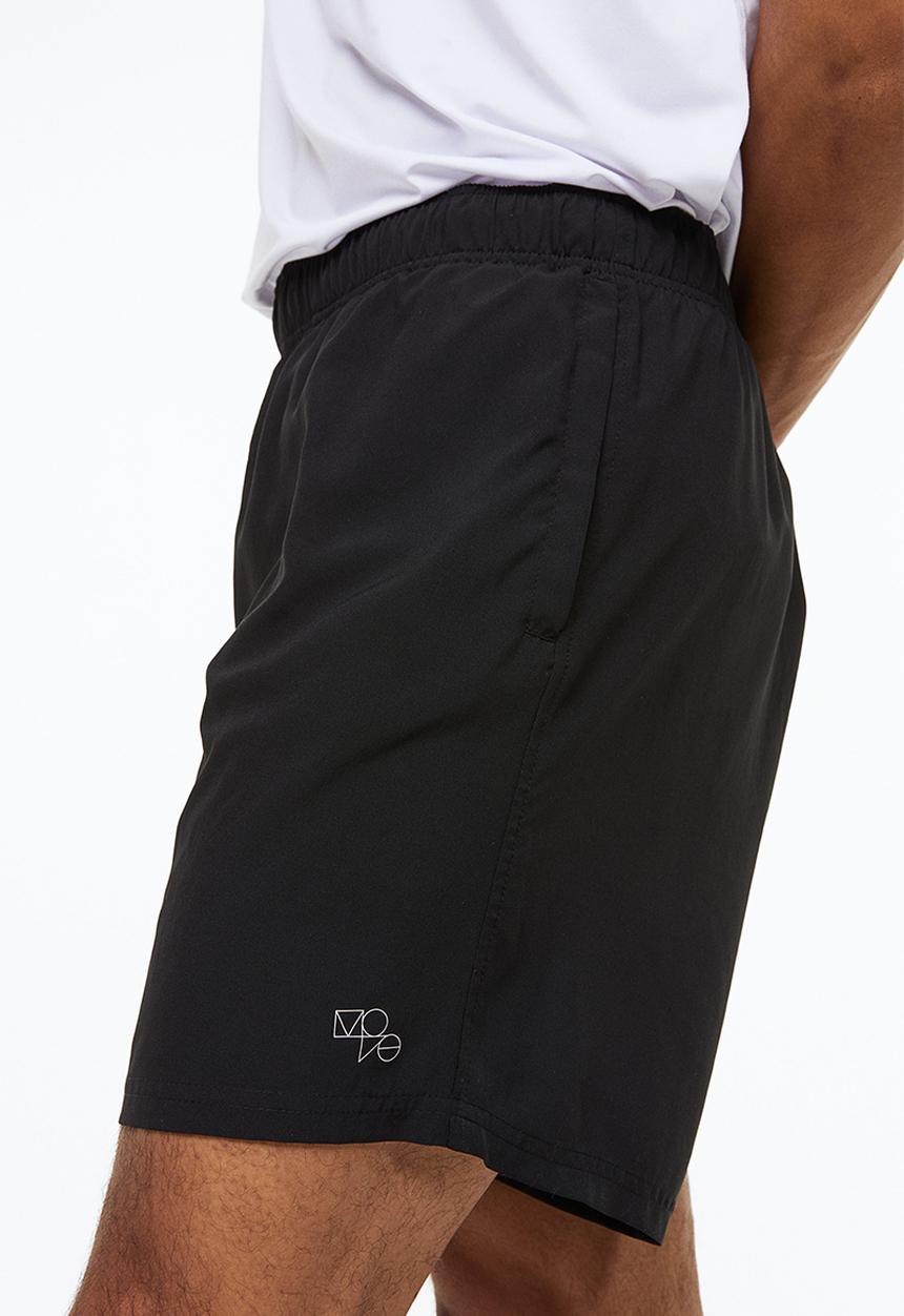 H&M - Fast-drying sports shorts - black