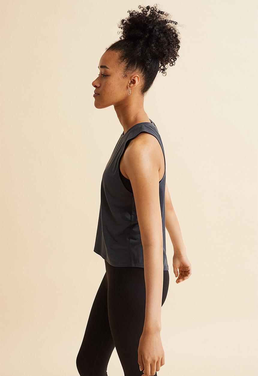 H&M - Sports vest top - dark grey