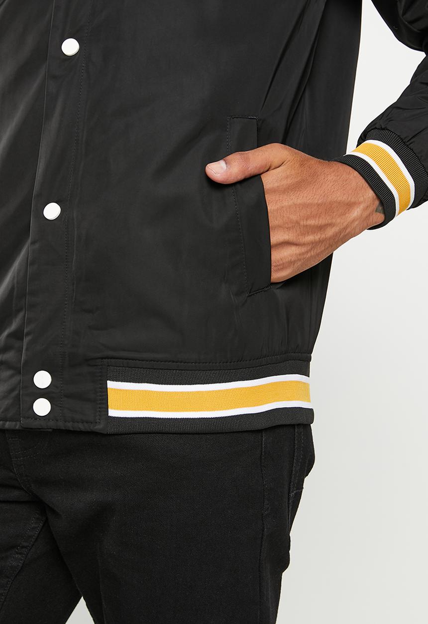 Only & Sons - Loui varsity jacket otw - black