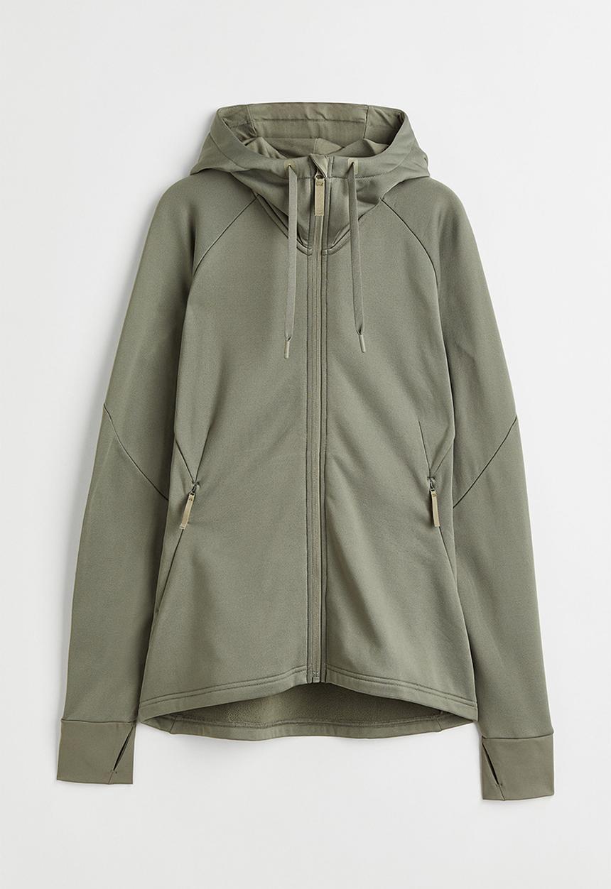 H&M - Mid layer jacket - khaki green