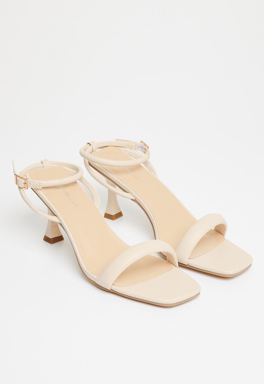 Superbalist - Robyn slingback block heel - ecru