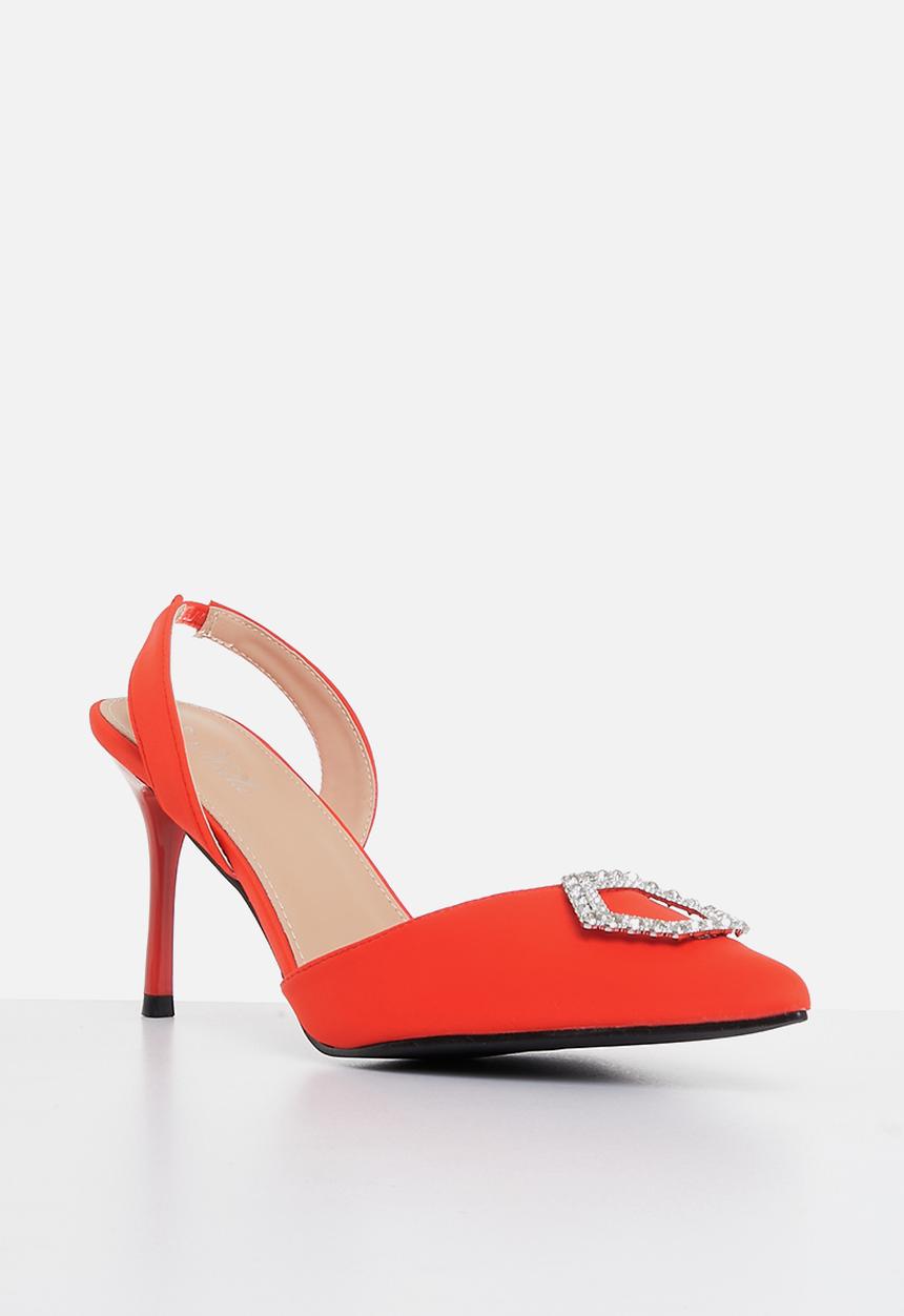 MILLA - Zuri slingback stiletto heel - red