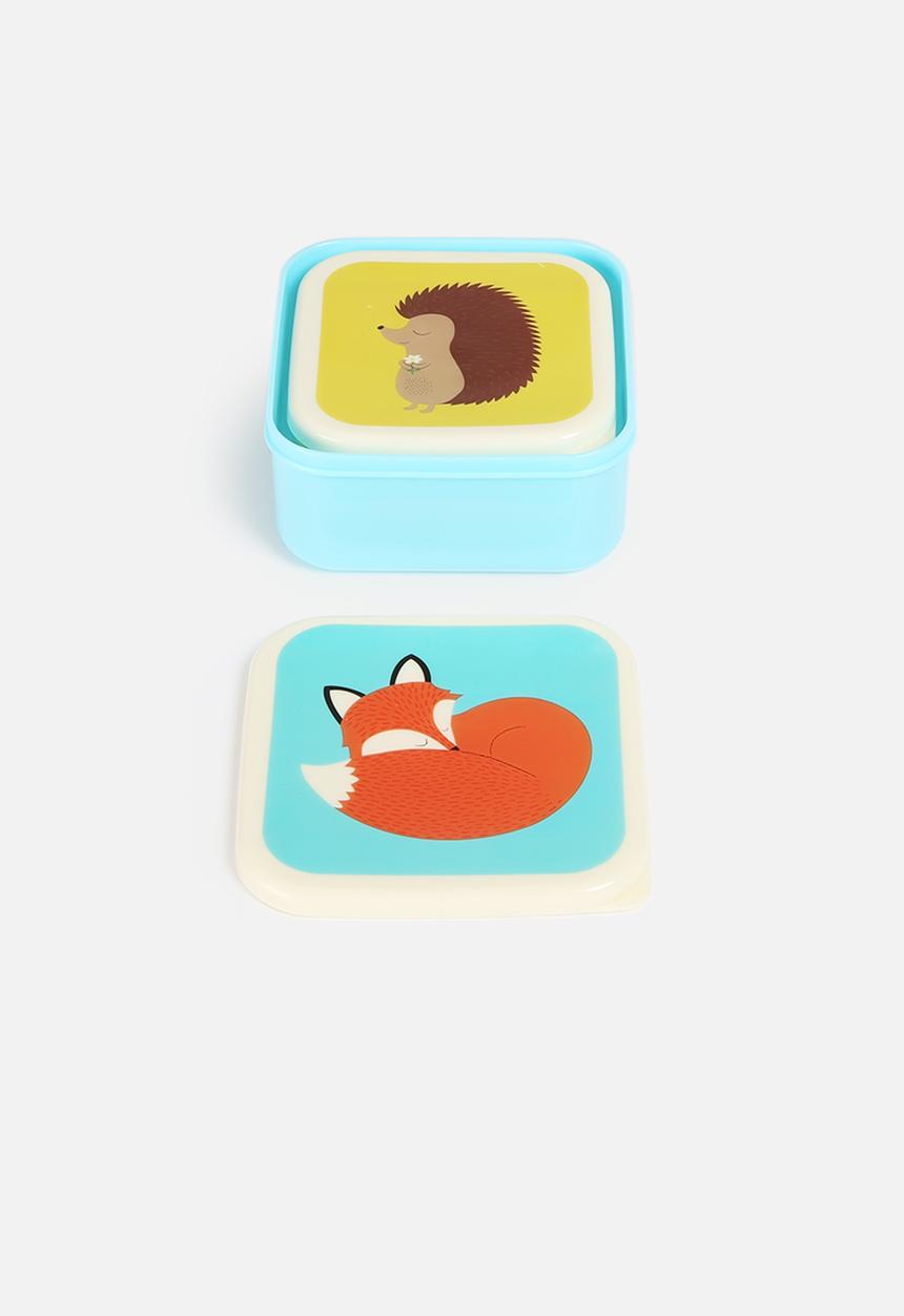 Heart and Home - Set of 3 Rusty the Fox Snack Boxes