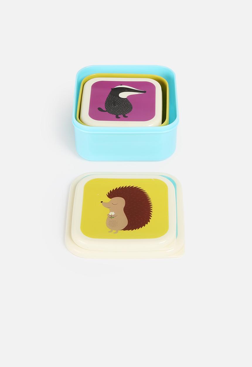 Heart and Home - Set of 3 Rusty the Fox Snack Boxes