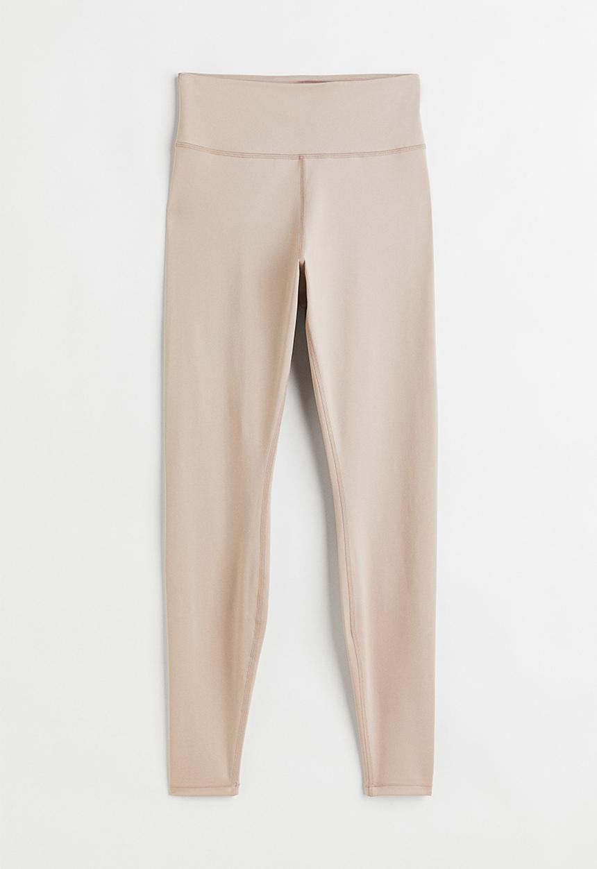 H&M - Super soft sports tights - beige