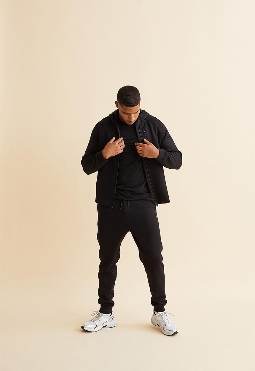 H&M - Fast-drying track jacket - black