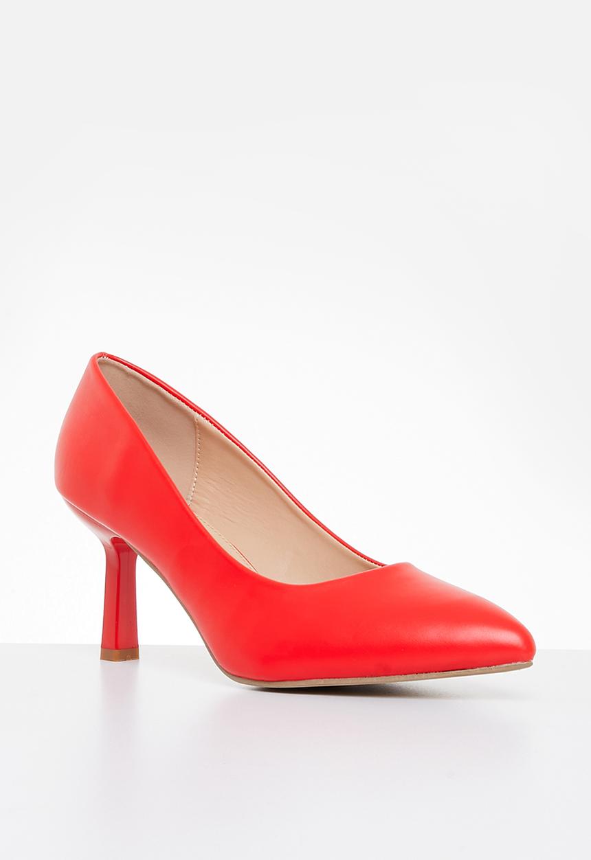 edit - Laverne court stiletto heel - red