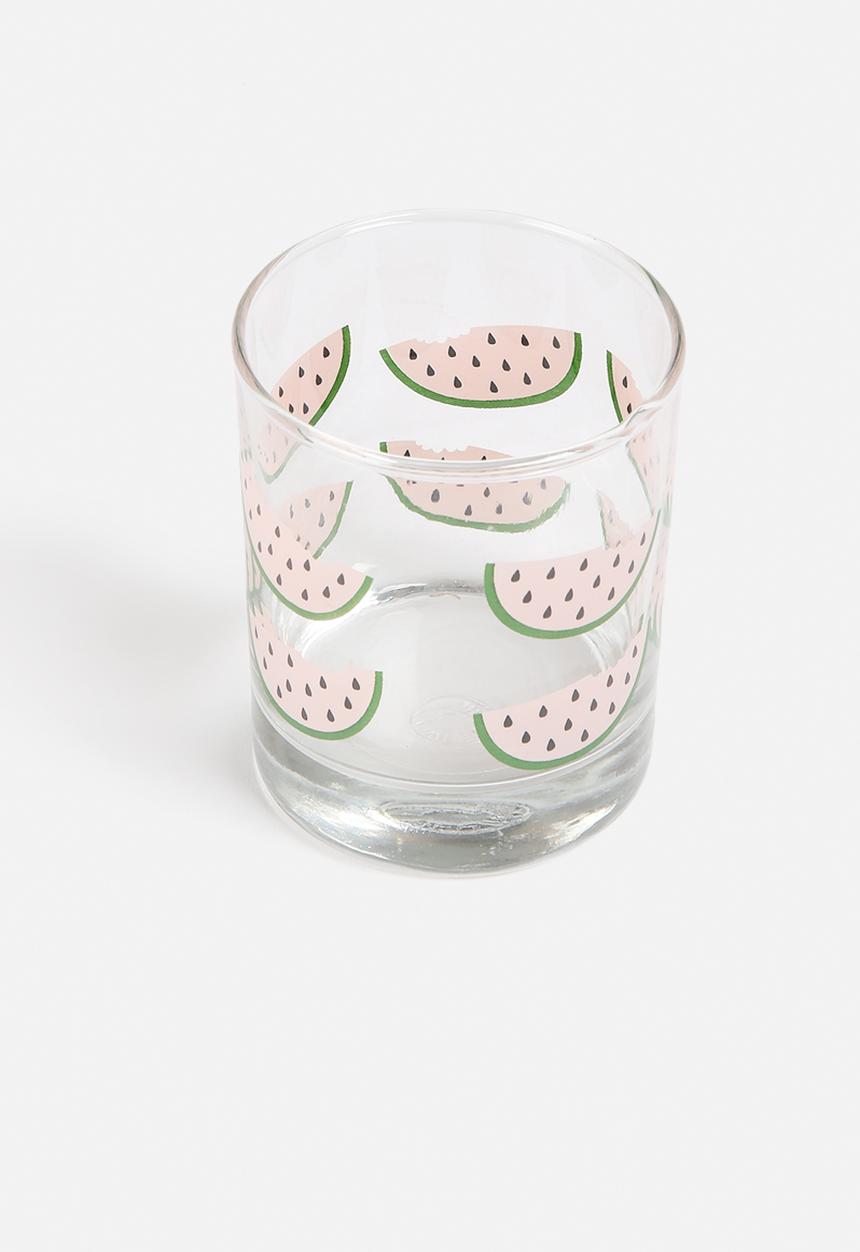 Sixth Floor - Set of 4 Watermelon Glasses