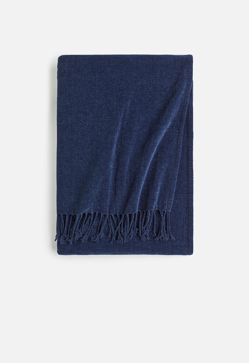 H&M - Chenille blanket - blue