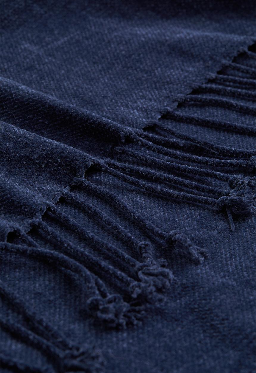 H&M - Chenille blanket - blue