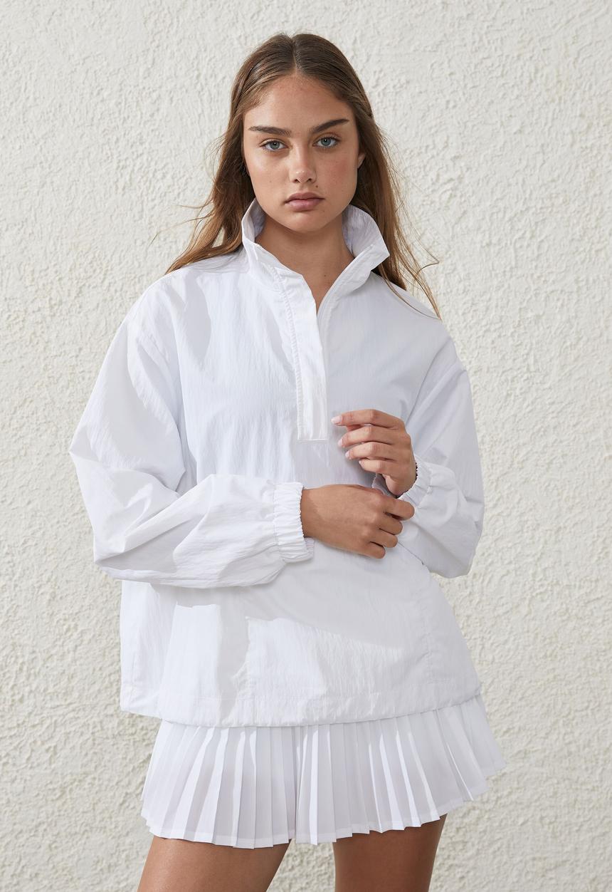 Cotton On - Woven anorak - white