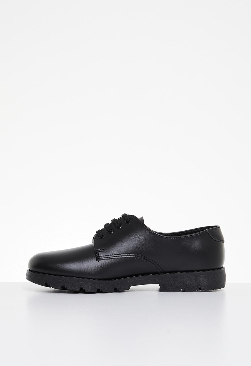 Bronx - Detention youth lace ups - black