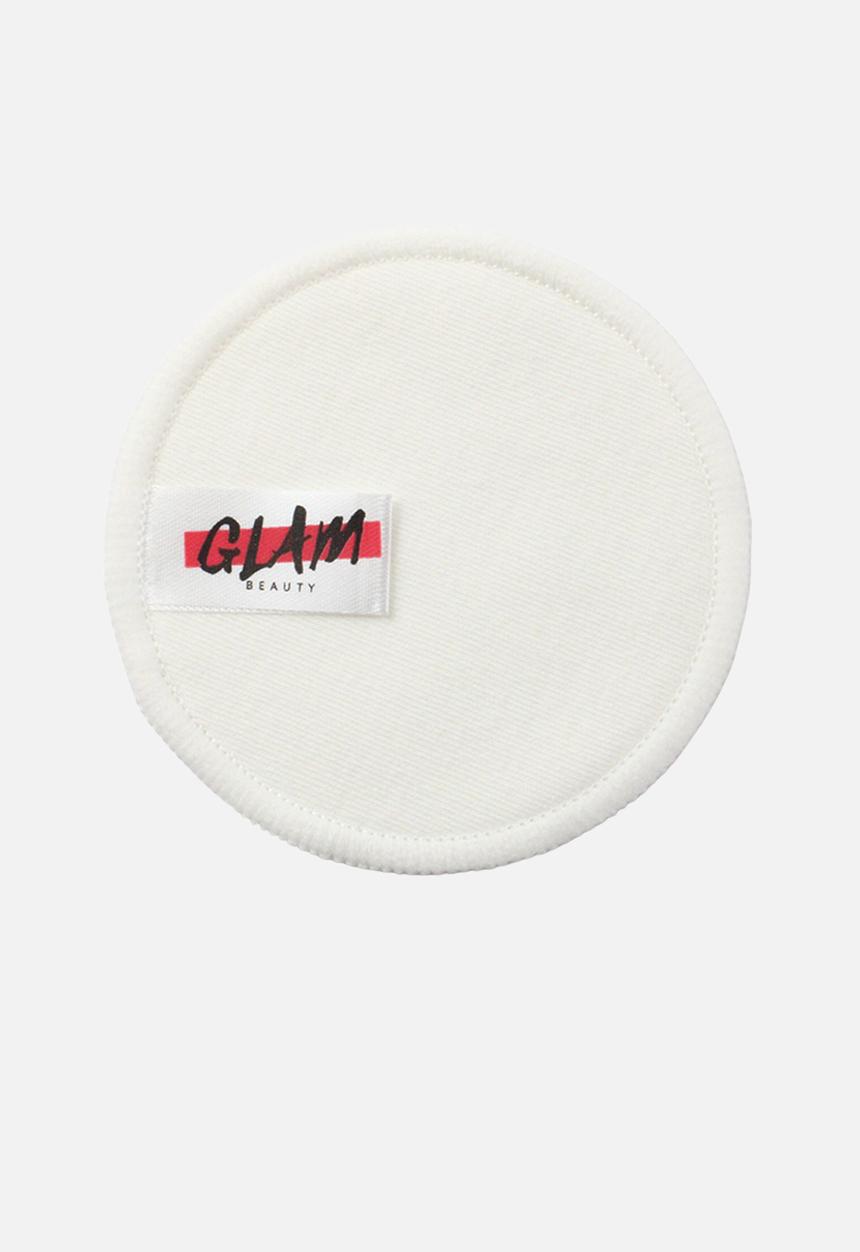Glam Beauty - 12 Reusable Cotton Pads in Cotton Bag
