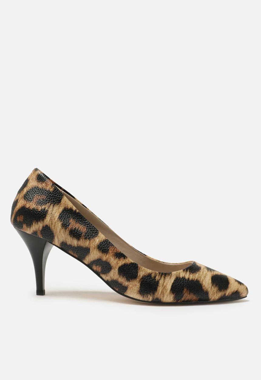 Trendyol - Leopard print court heel - brown