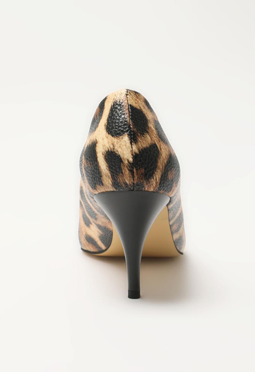 Trendyol - Leopard print court heel - brown