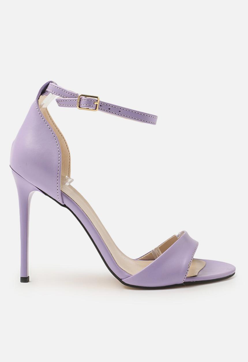 Trendyol - Ankle tie barely there heel - lilac