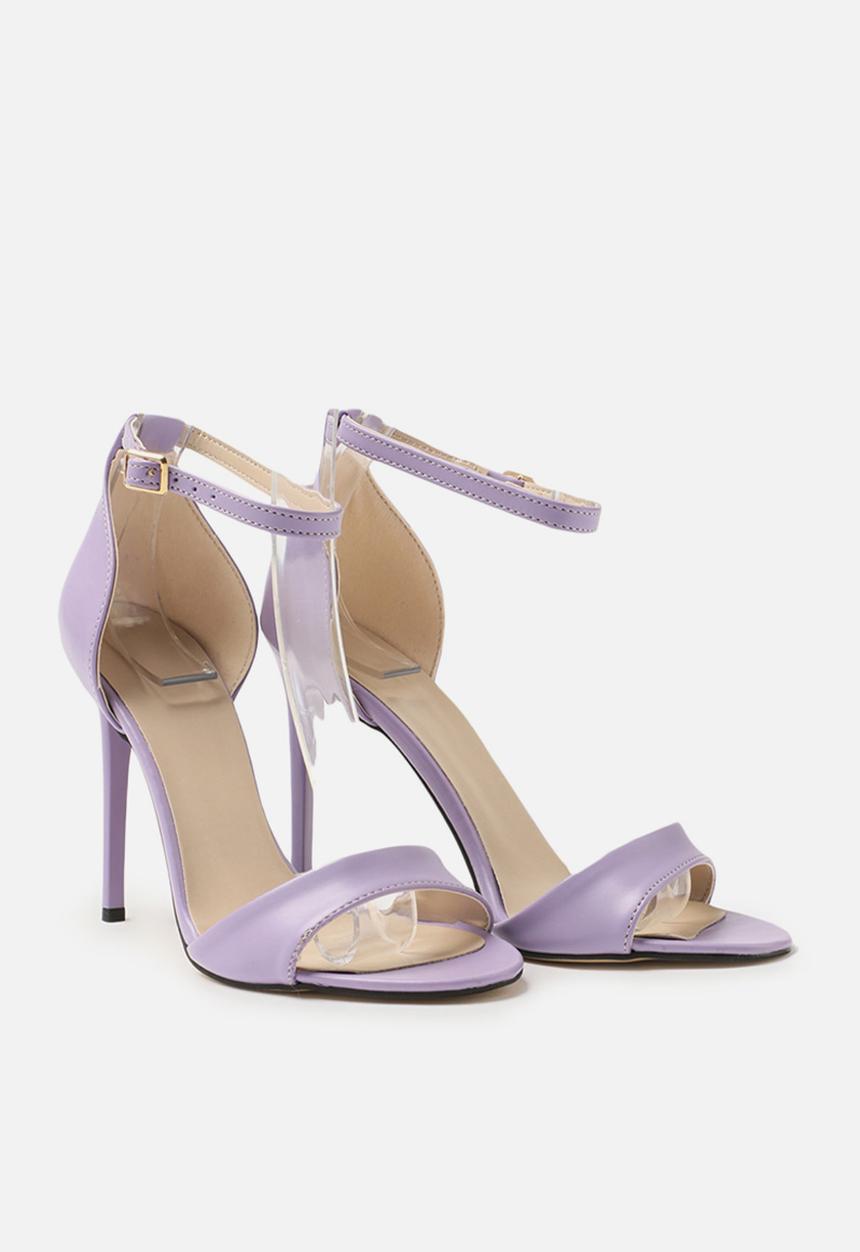 Trendyol - Ankle tie barely there heel - lilac