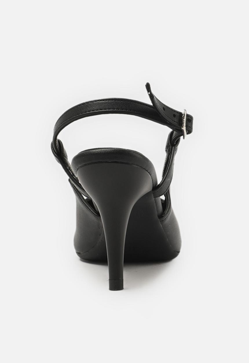 Trendyol - Slingback kitten heel - black