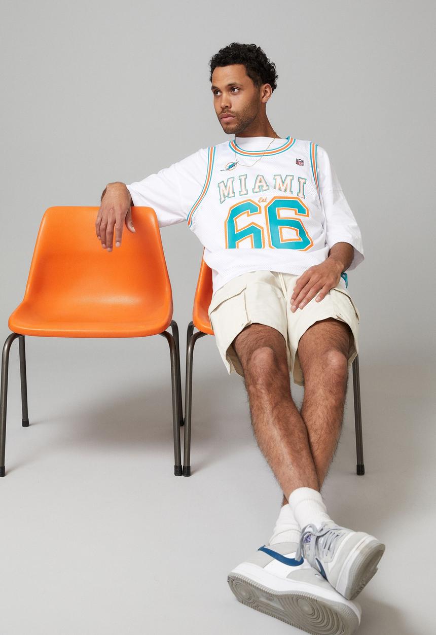 Factorie - NFL Mesh tank - lcn nfl miami dolphins/white