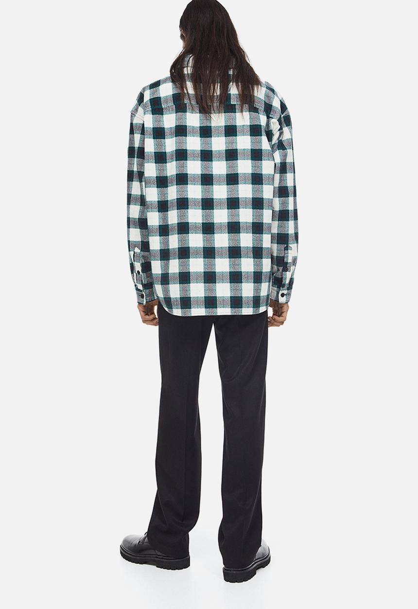 H&M - Relaxed fit trousers - black