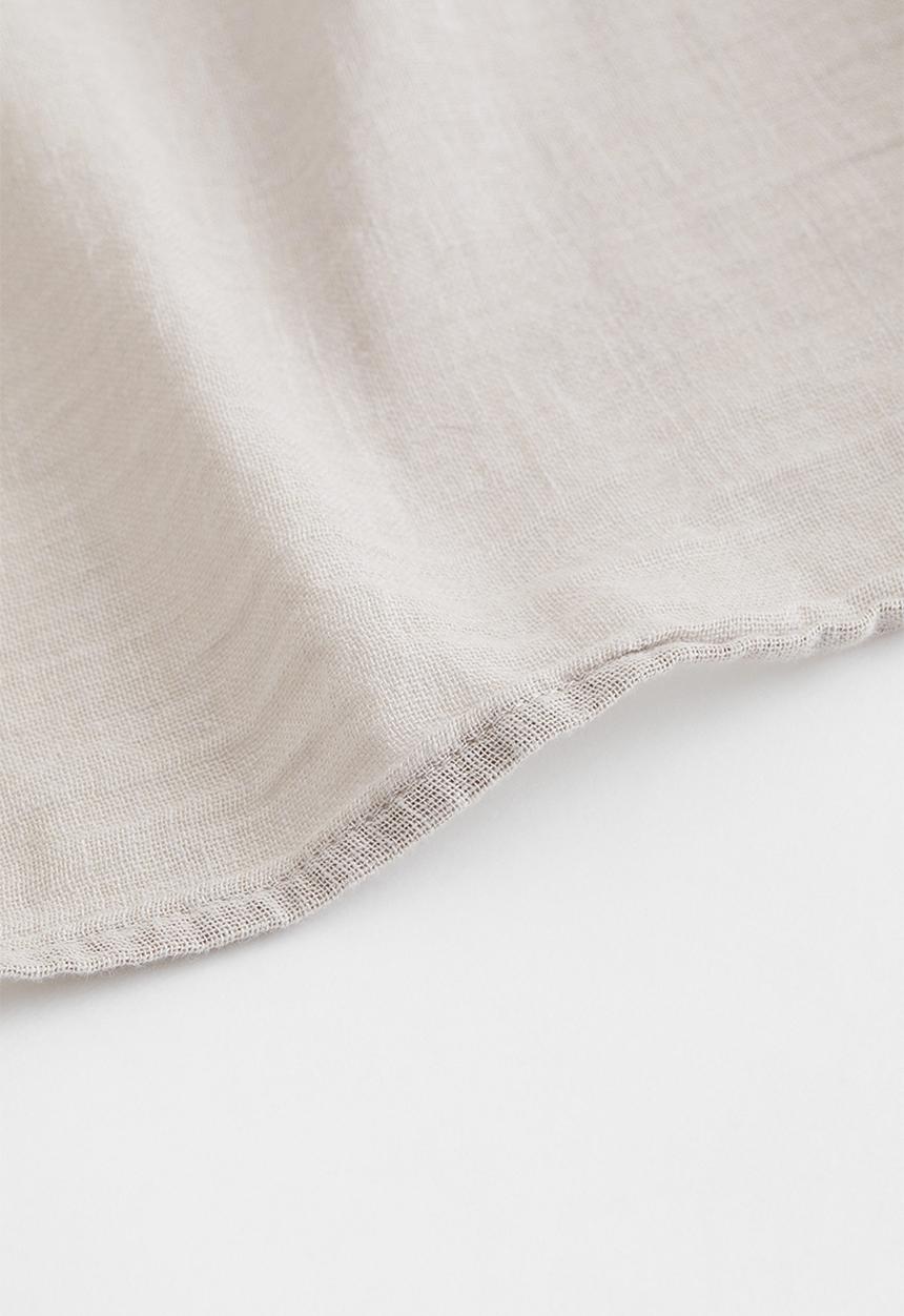 H&M - 2-pack multiway linen-blend curtains - beige