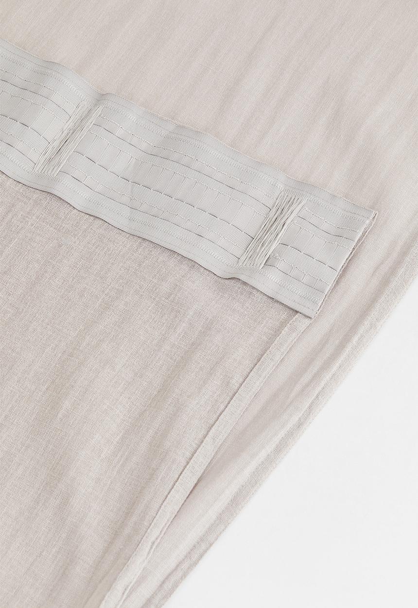 H&M - 2-pack multiway linen-blend curtains - beige