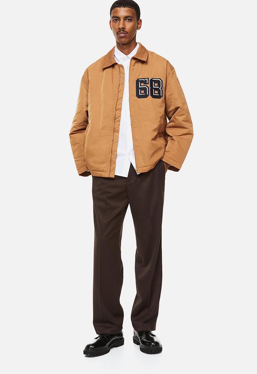 H&M - Relaxed fit trousers - dark brown