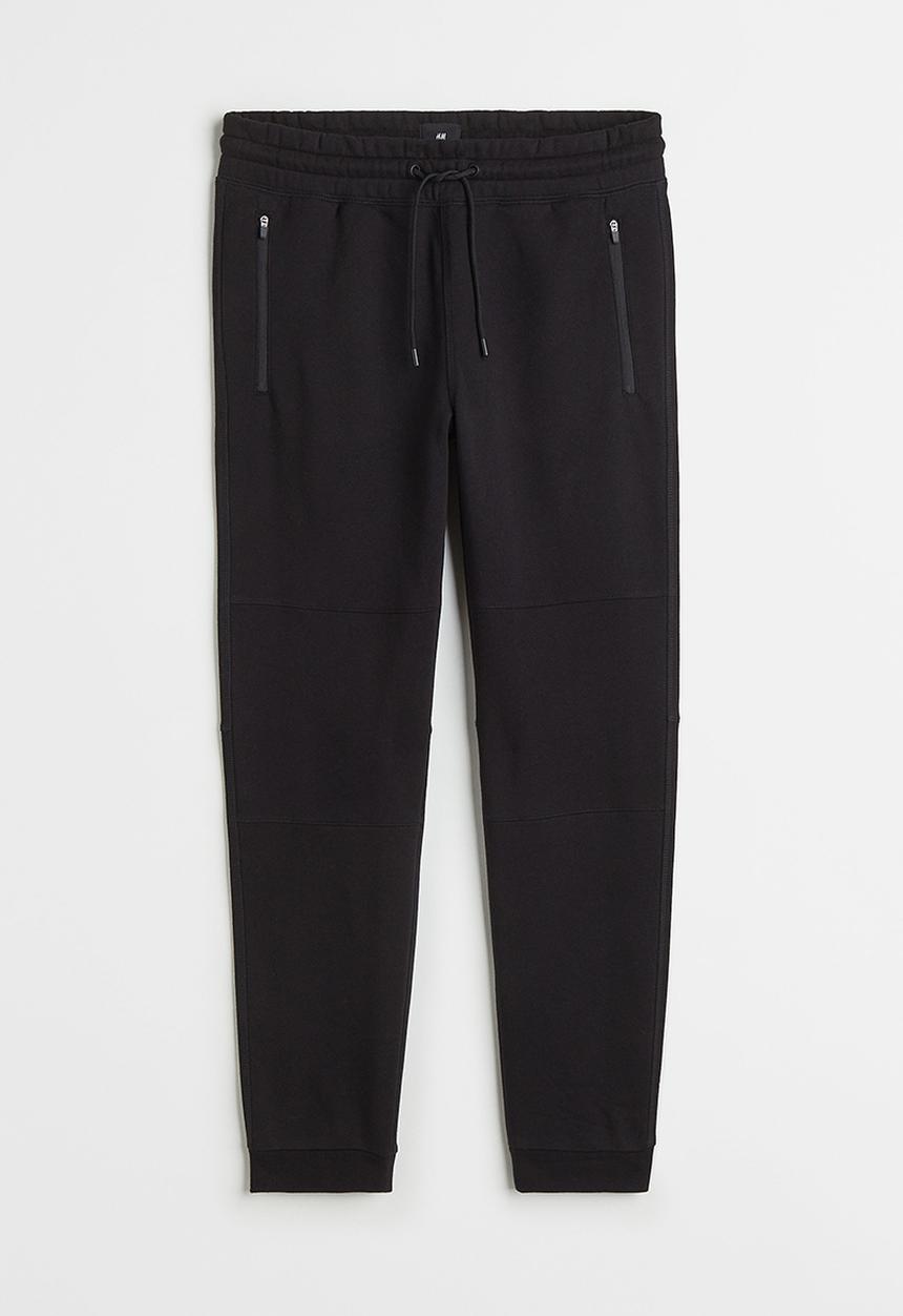 H&M - Slim fit sweatpants - black