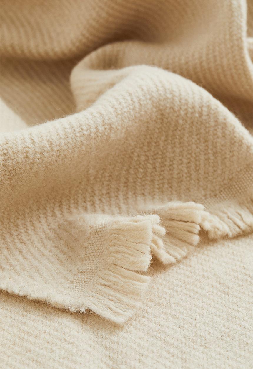 H&M - Wool blanket - beige