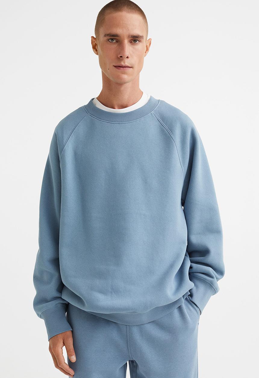 H&M - Oversized fit sweatshirt - blue