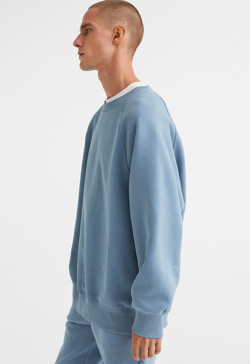 H&M - Oversized fit sweatshirt - blue