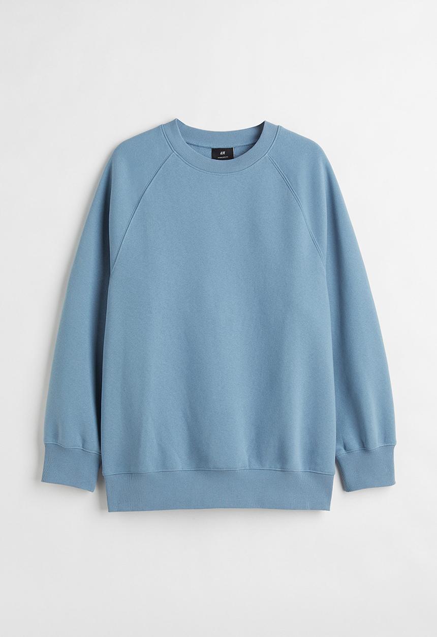 H&M - Oversized fit sweatshirt - blue
