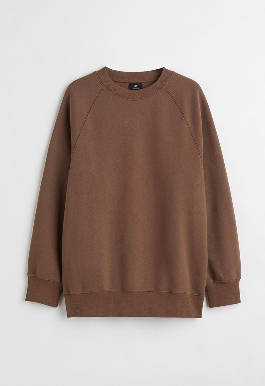 H&M - Oversized fit sweatshirt - brown