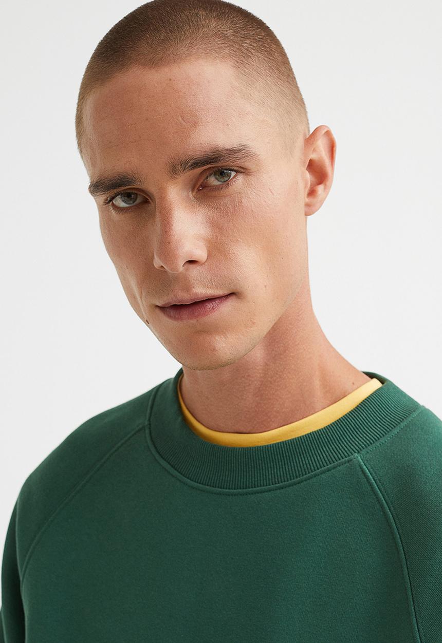 H&M - Oversized fit sweatshirt - green