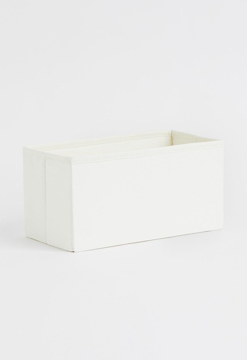 H&M - Foldable storage basket - white