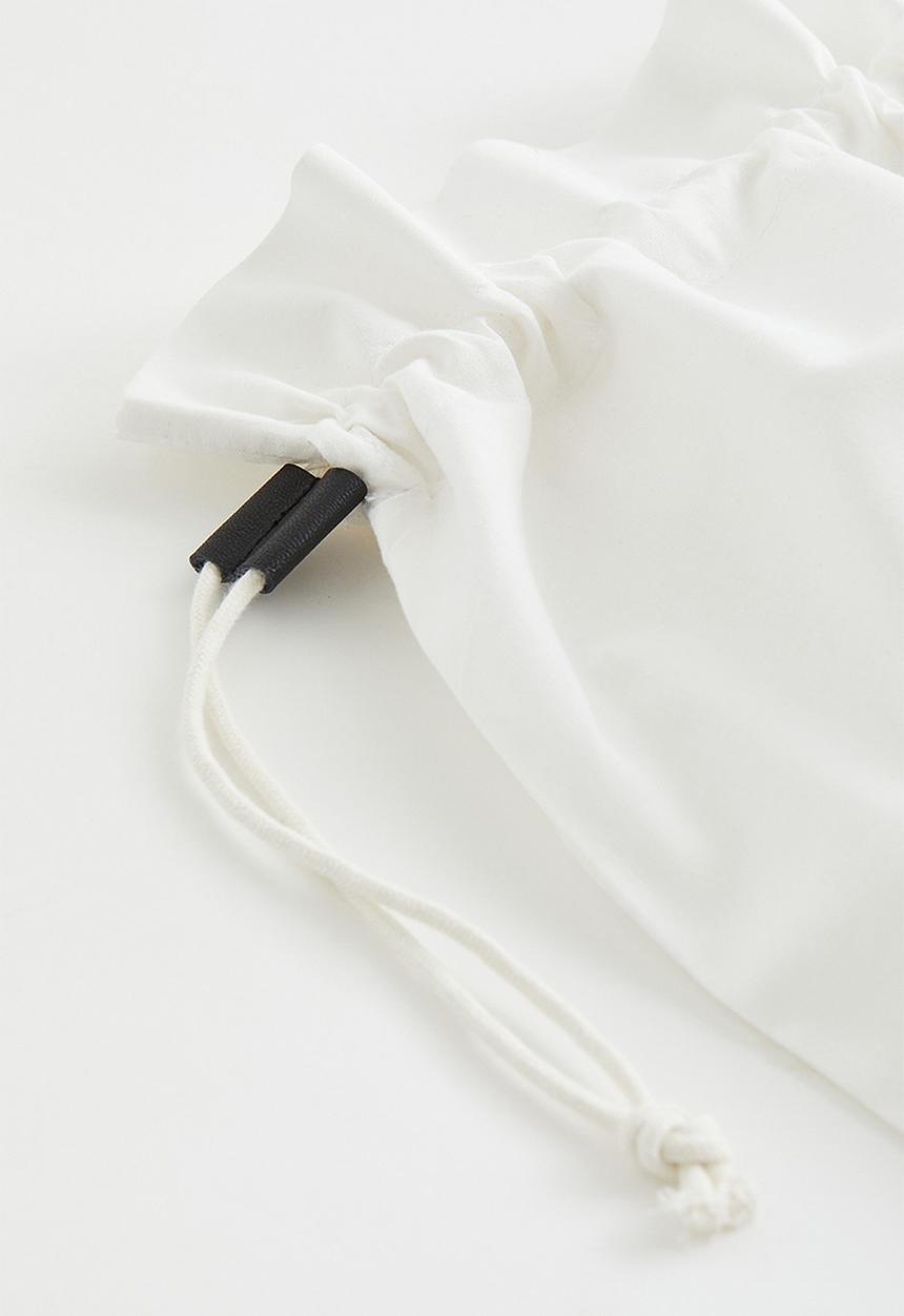 H&M - 2-pack cotton storage bags - multi/white