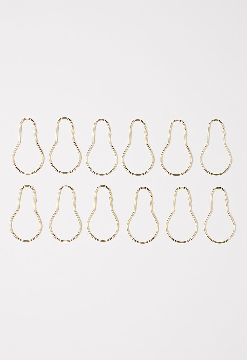 H&M - Shower curtain rings - gold
