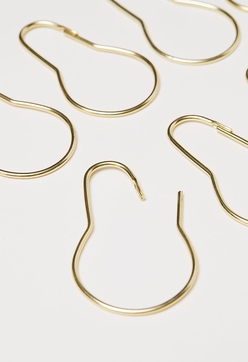 H&M - Shower curtain rings - gold