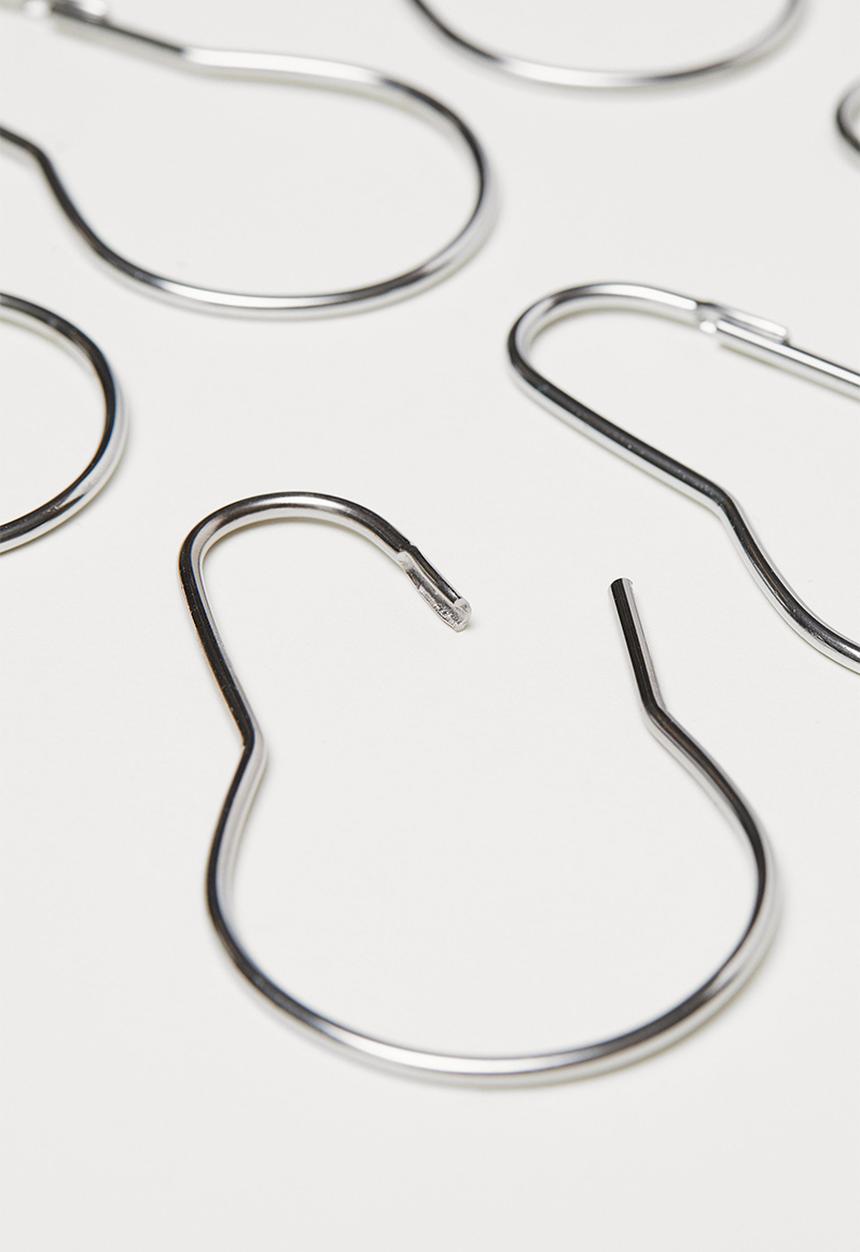 H&M - Shower curtain rings - grey