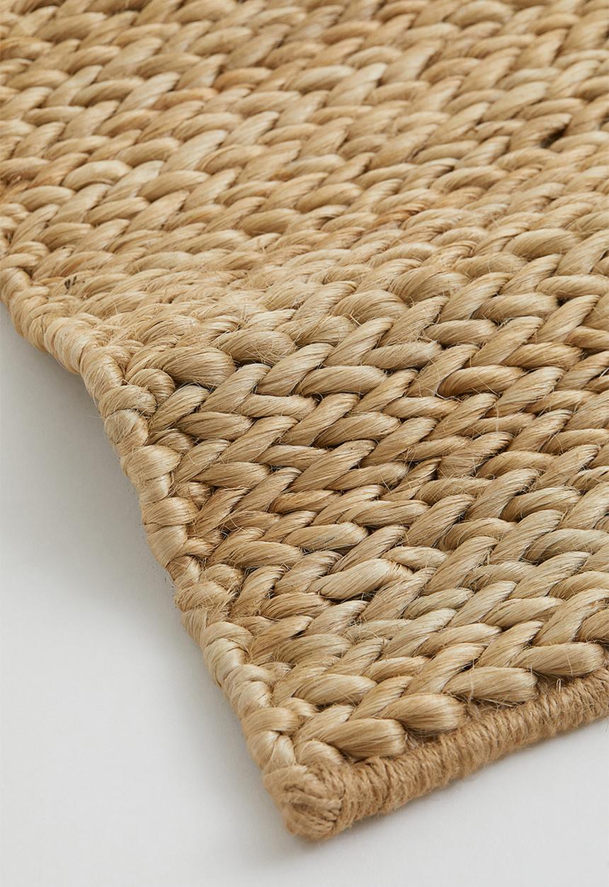 H&M - Rectangular jute rug - beige