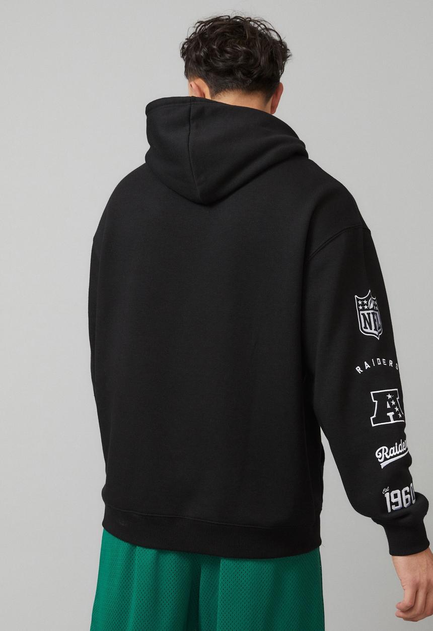 Factorie - Oversized nfl hoodie - lcn nfl black/raiders multi