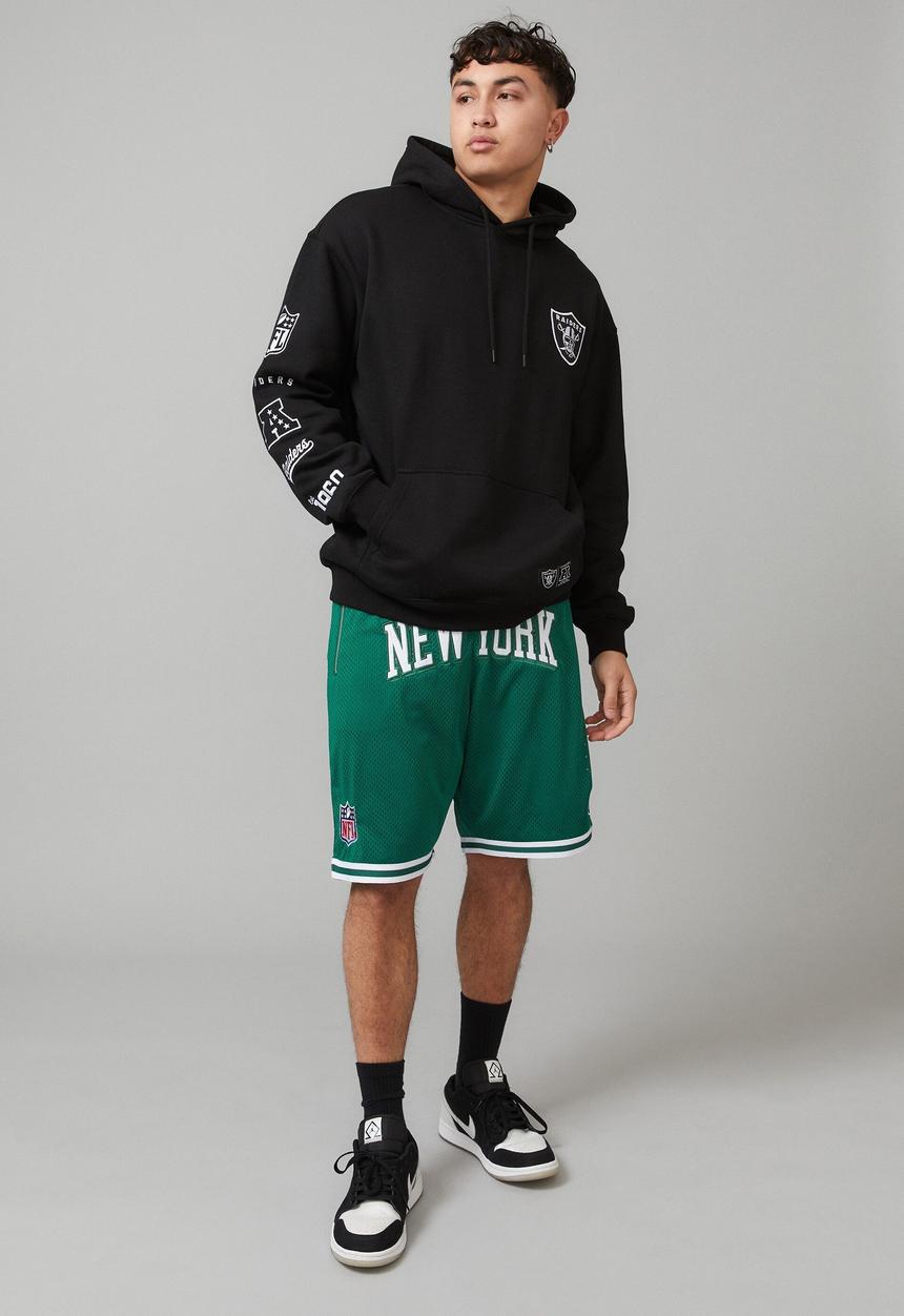 Factorie - Oversized nfl hoodie - lcn nfl black/raiders multi
