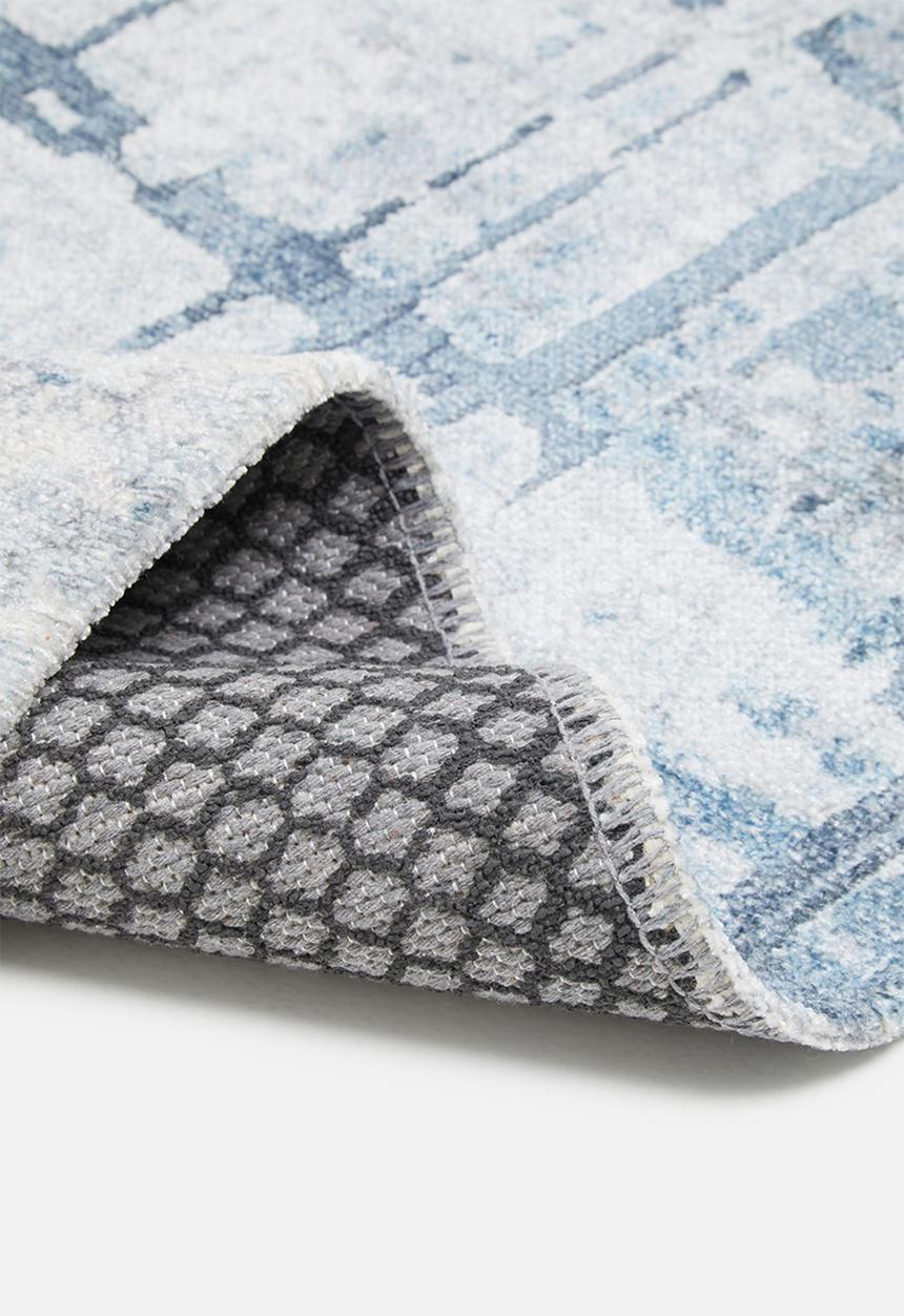 Sixth Floor - Eve printed rug - trace grey
