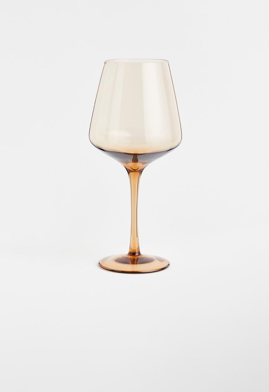 H&M - Wine glass - beige